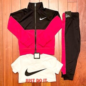 SOLD - Nike 3 Piece Jogging Suit Set